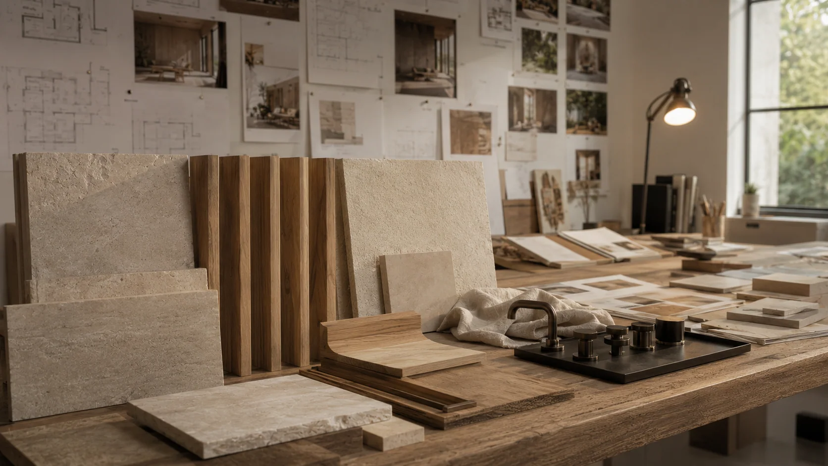 Architectural material selection table